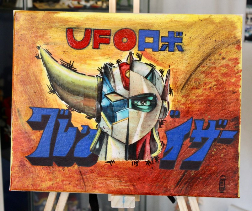 Goldrake-Actarus 25x35